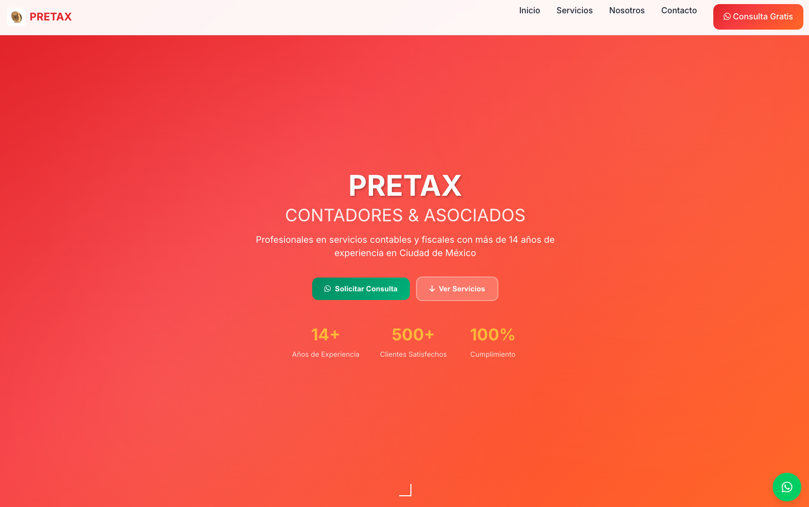 Servicios de Contabilidad Pretax - Asesoría contable profesional México